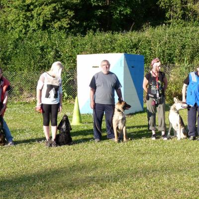 UNE PARTIE DU GROUPE OBEISSANCE 2015